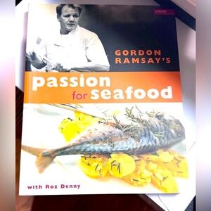 📚 Vintage Beautiful Rare Gordon Ramsay’s Passion for Seafood Cookbook 📚